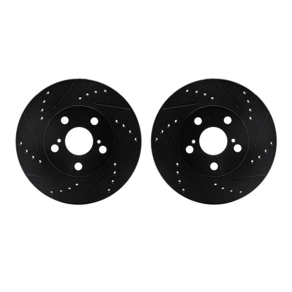 Dynamic Friction Company Disc Brake Rotor Set 8002-76045