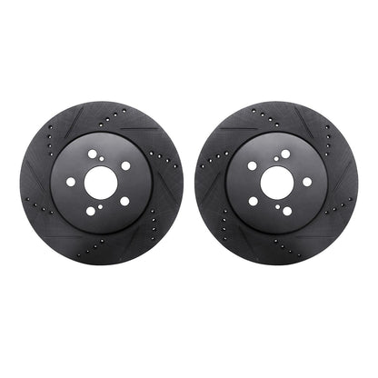 Dynamic Friction Company Disc Brake Rotor Set 8002-76051