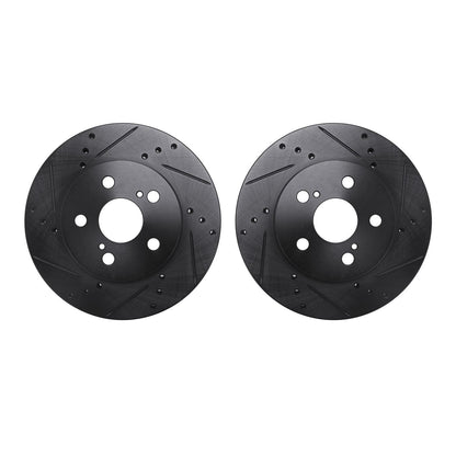 Dynamic Friction Company Disc Brake Rotor Set 8002-76052