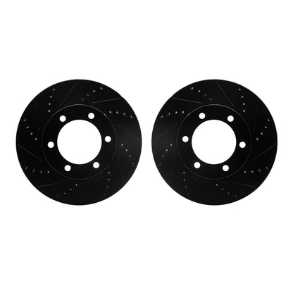 Dynamic Friction Company Disc Brake Rotor Set 8002-76086