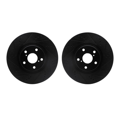 Dynamic Friction Company Disc Brake Rotor Set 8002-76090