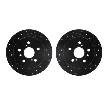 Dynamic Friction Company Disc Brake Rotor Set 8002-76110