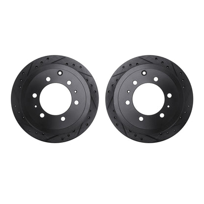 Dynamic Friction Company Disc Brake Rotor Set 8002-76114