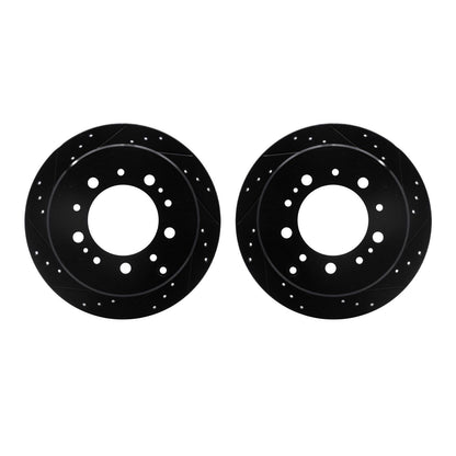 Dynamic Friction Company Disc Brake Rotor Set 8002-76115