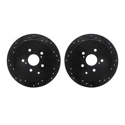 Dynamic Friction Company Disc Brake Rotor Set 8002-76119