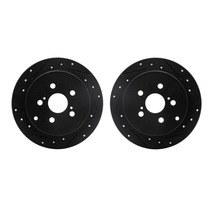 Dynamic Friction Company Disc Brake Rotor Set 8002-76120