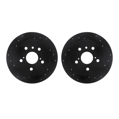 Dynamic Friction Company Disc Brake Rotor Set 8002-76126