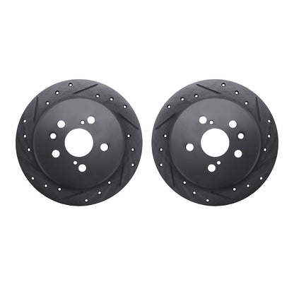 Dynamic Friction Company Disc Brake Rotor Set 8002-76130