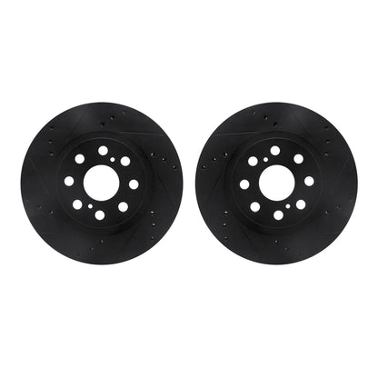 Dynamic Friction Company Disc Brake Rotor Set 8002-76145