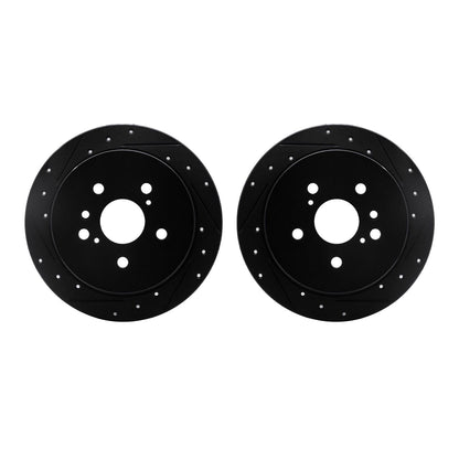 Dynamic Friction Company Disc Brake Rotor Set 8002-76148