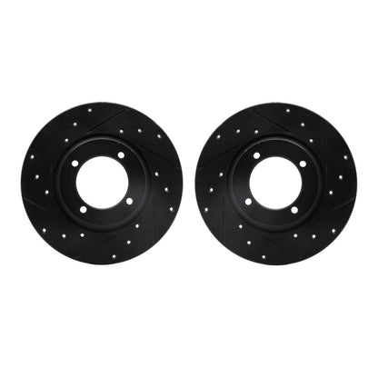 Dynamic Friction Company Disc Brake Rotor Set 8002-80002