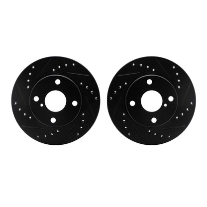 Dynamic Friction Company Disc Brake Rotor Set 8002-80033