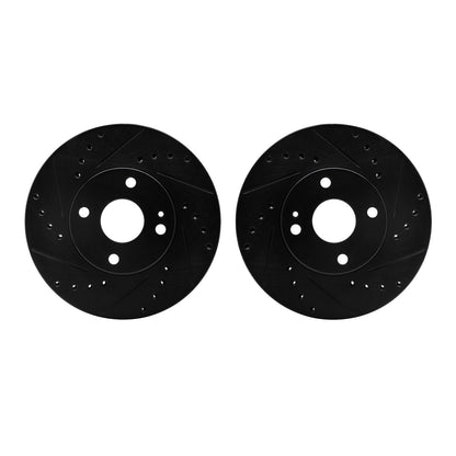 Dynamic Friction Company Disc Brake Rotor Set 8002-80034