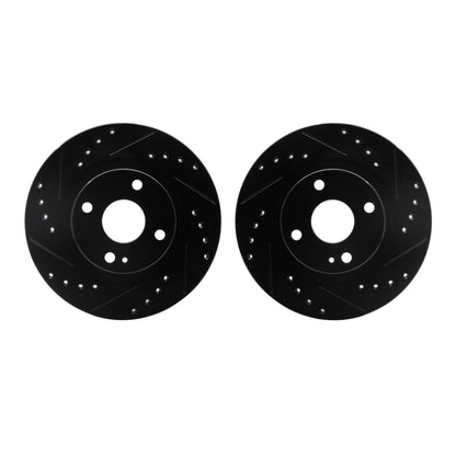 Dynamic Friction Company Disc Brake Rotor Set 8002-80043