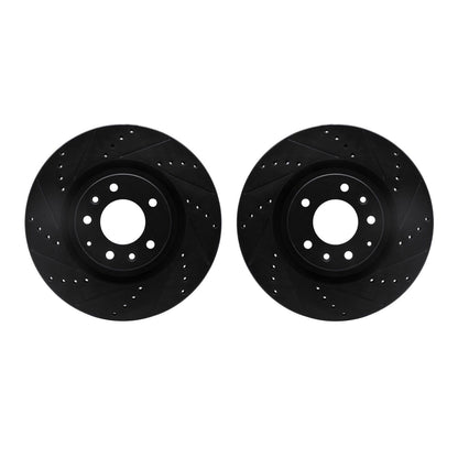 Dynamic Friction Company Disc Brake Rotor Set 8002-80051