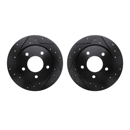 Dynamic Friction Company Disc Brake Rotor Set 8002-80055