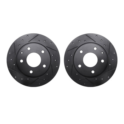 Dynamic Friction Company Disc Brake Rotor Set 8002-80057