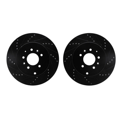 Dynamic Friction Company Disc Brake Rotor Set 8002-80072