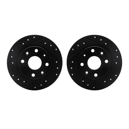Dynamic Friction Company Disc Brake Rotor Set 8002-80074