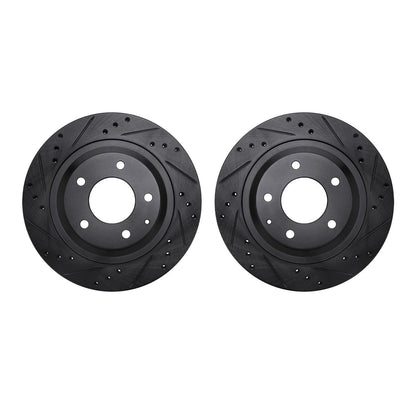 Dynamic Friction Company Disc Brake Rotor Set 8002-80082