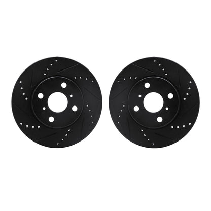 Dynamic Friction Company Disc Brake Rotor Set 8002-91002