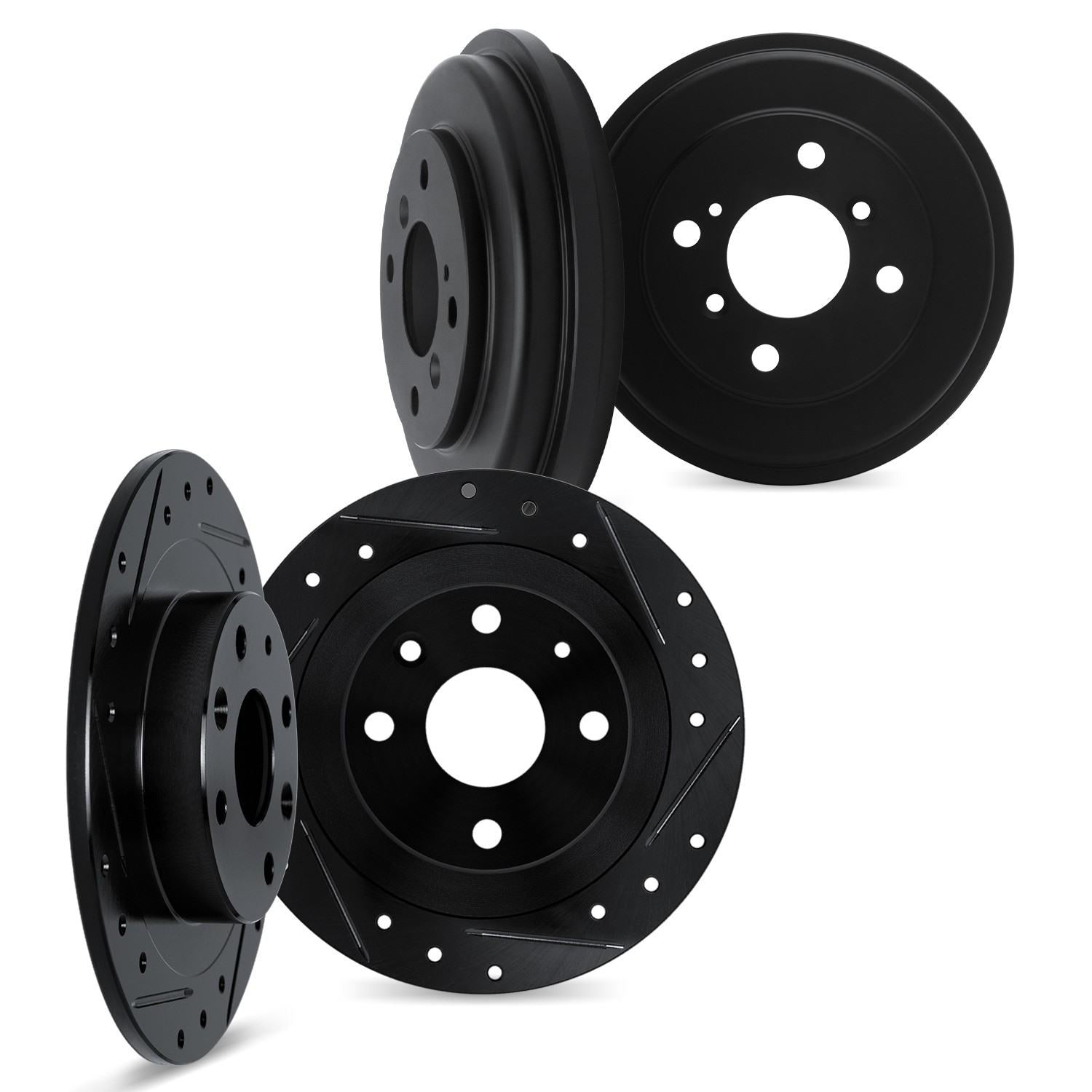 Dynamic Friction Company Disc Brake Rotor Set 8004-02011