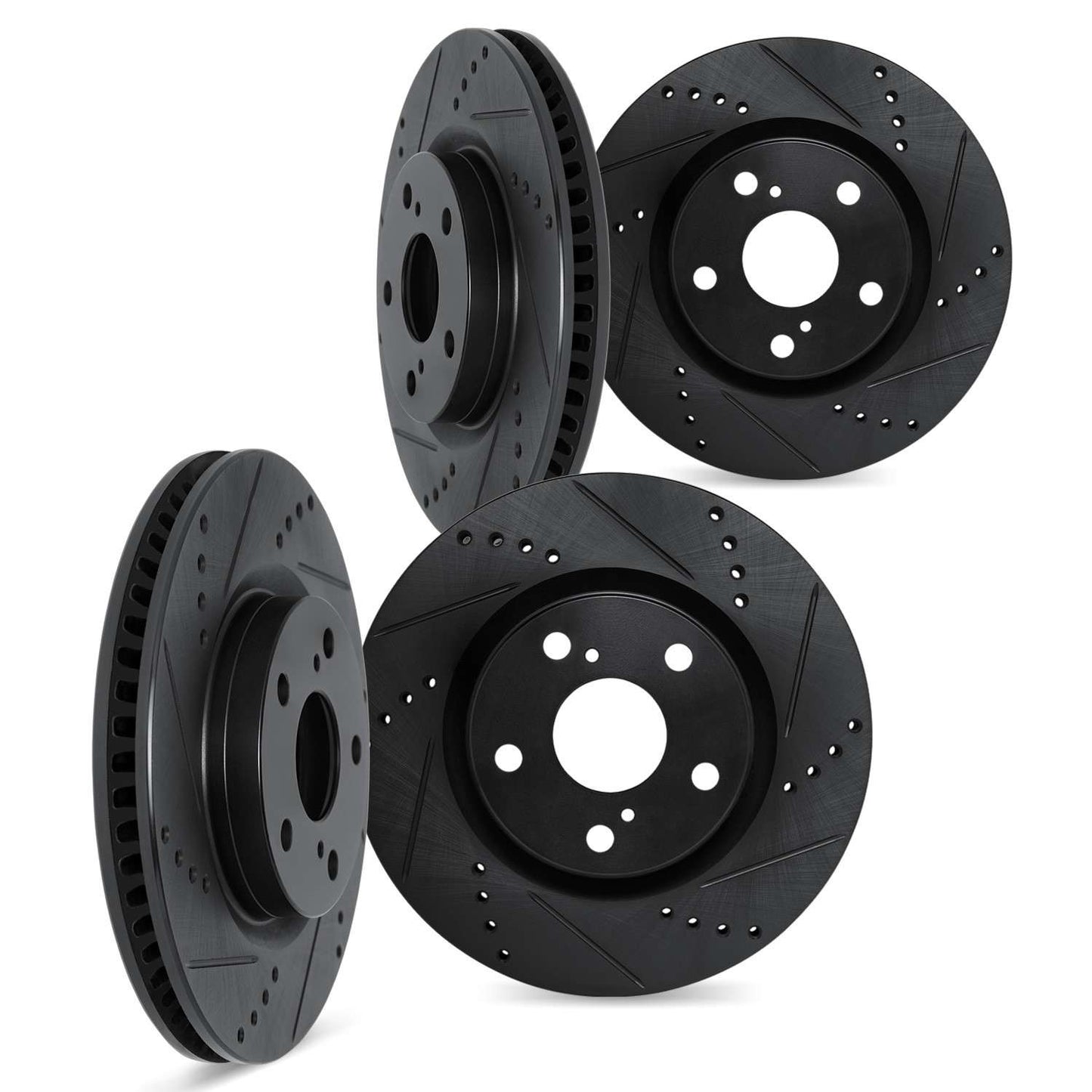 Dynamic Friction Company Disc Brake Rotor Set 8004-20004