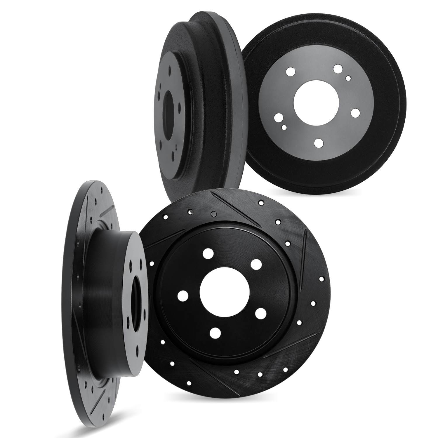 Dynamic Friction Company Disc Brake Rotor Set 8004-47086