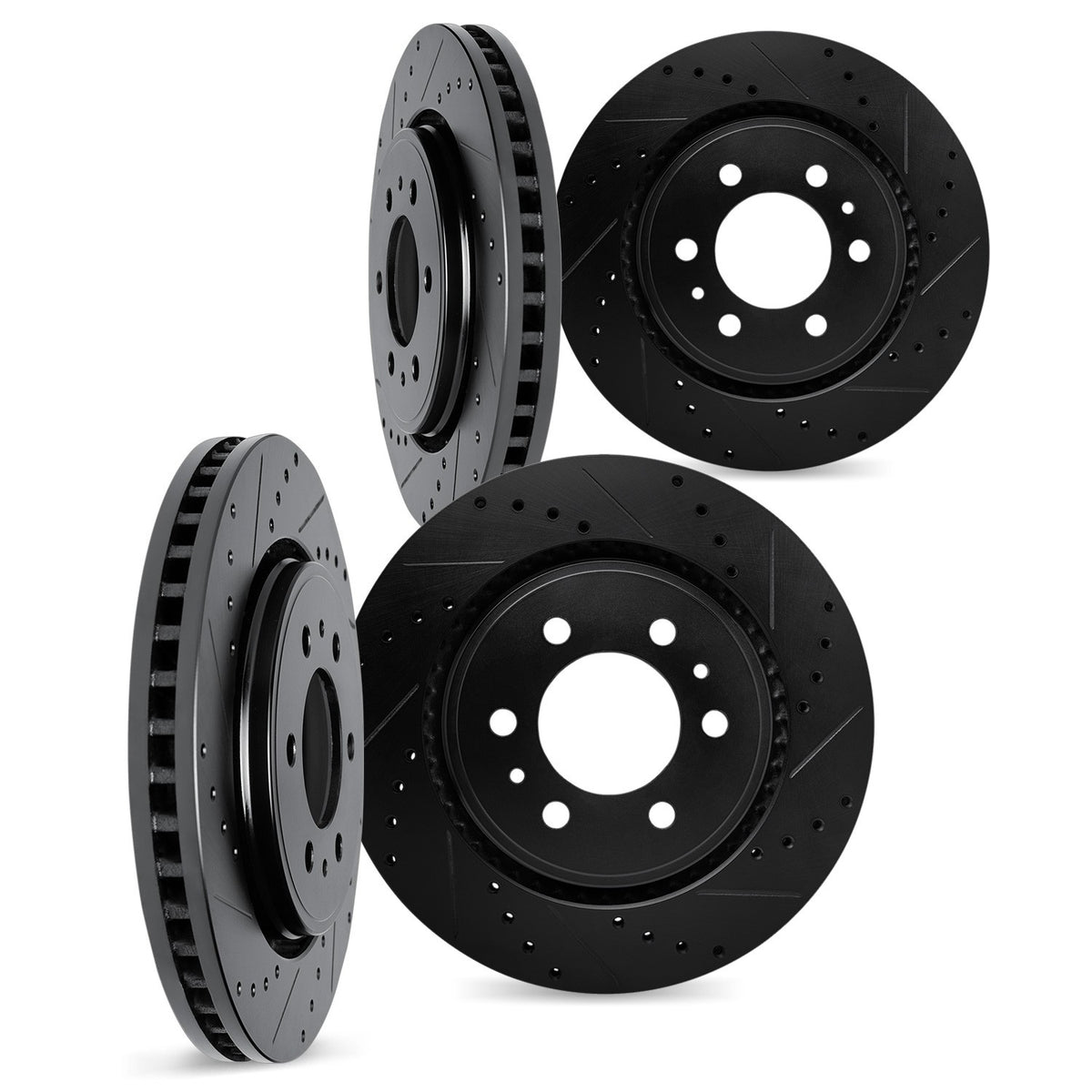 Dynamic Friction Company Disc Brake Rotor Set 8004-48008