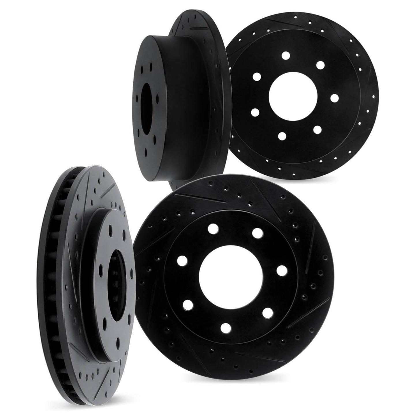 Dynamic Friction Company Disc Brake Rotor Set 8004-54162