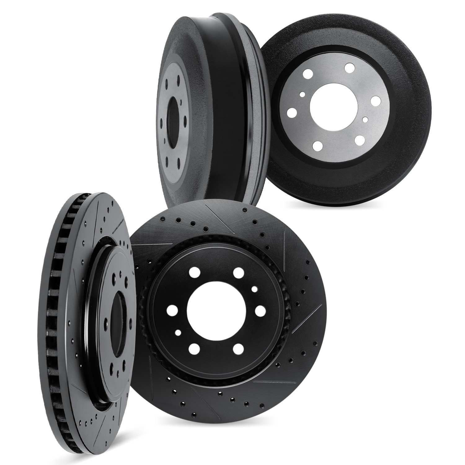 Dynamic Friction Company Disc Brake Rotor Set 8004-76109