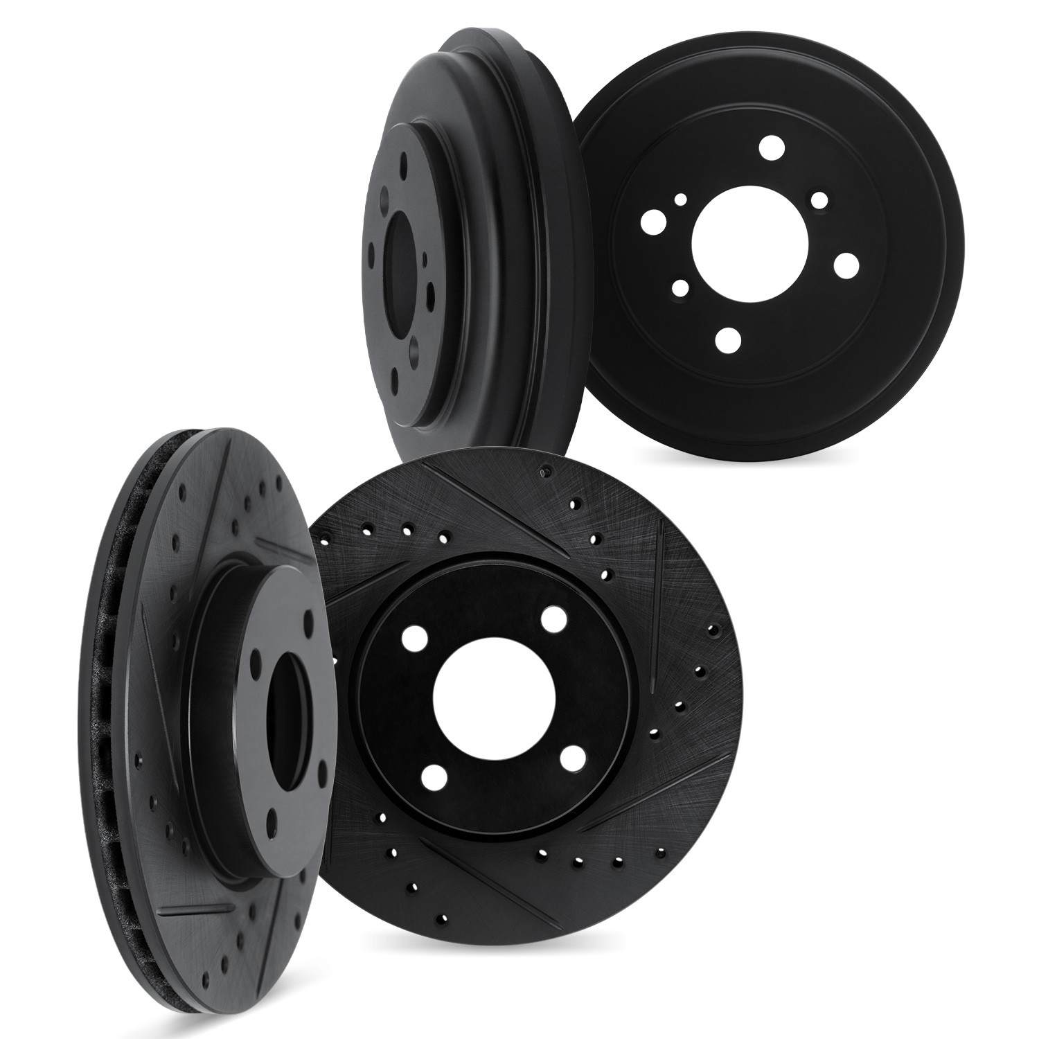 Dynamic Friction Company Disc Brake Rotor Set 8004-80061