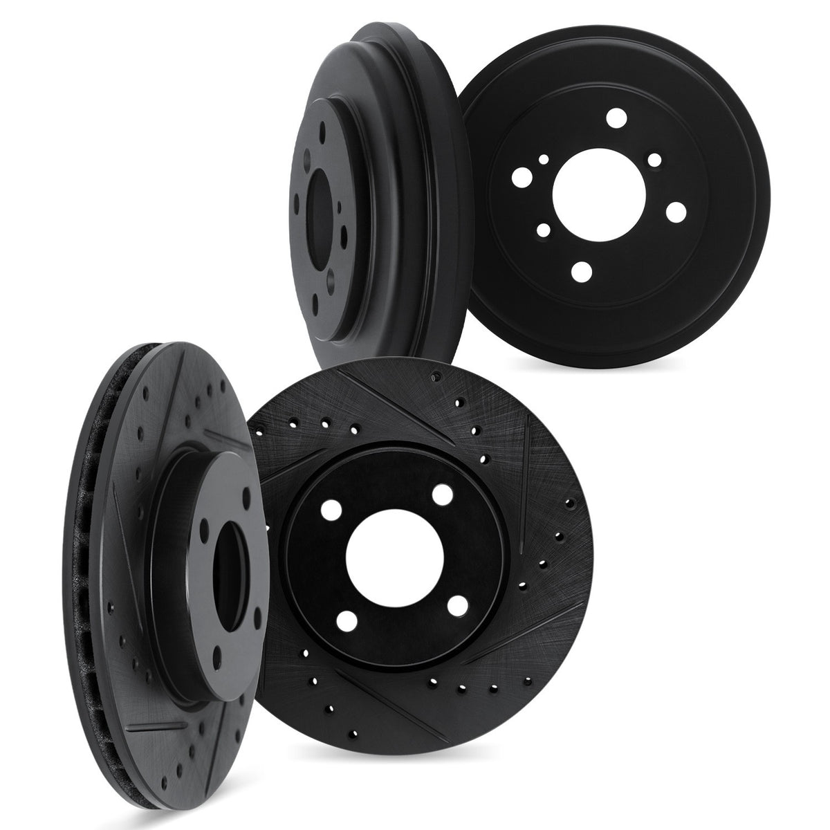 Dynamic Friction Company Disc Brake Rotor Set 8004-80061