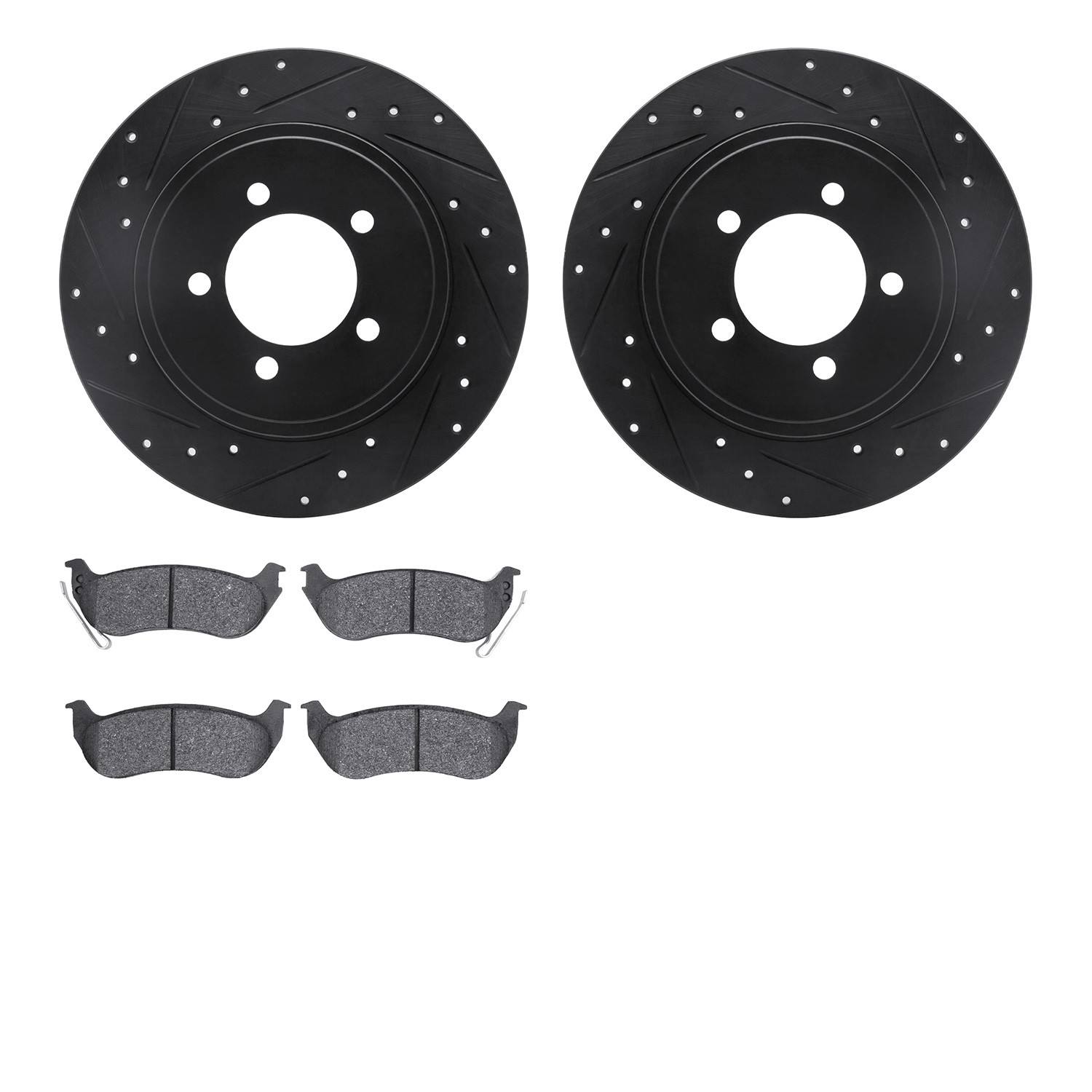 Dynamic Friction Company Disc Brake Kit 8202-54007