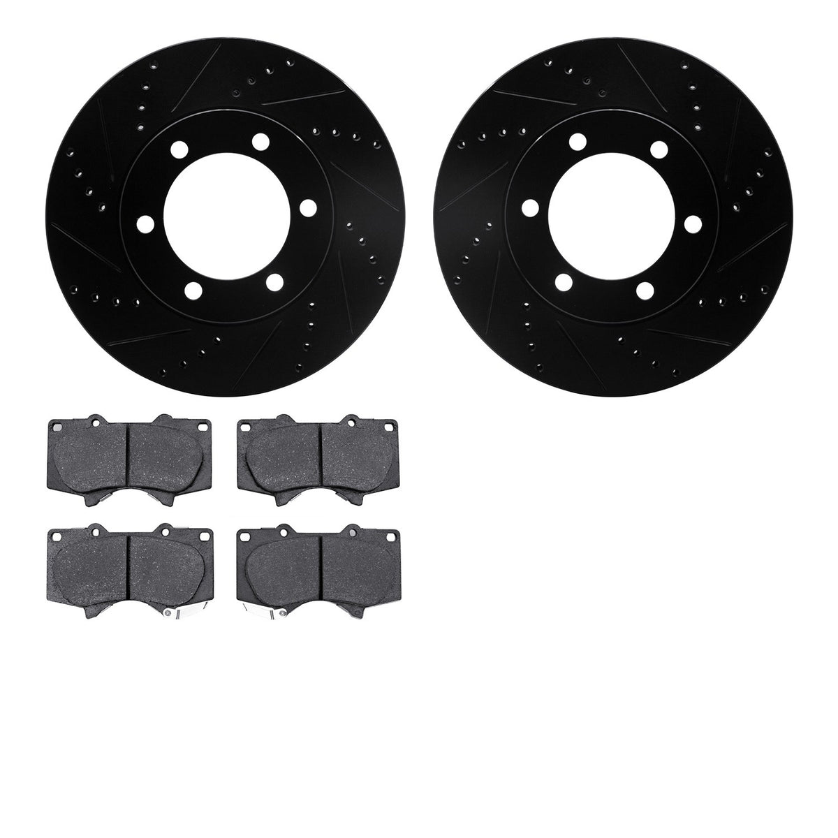 Dynamic Friction Company Disc Brake Kit 8202-76002
