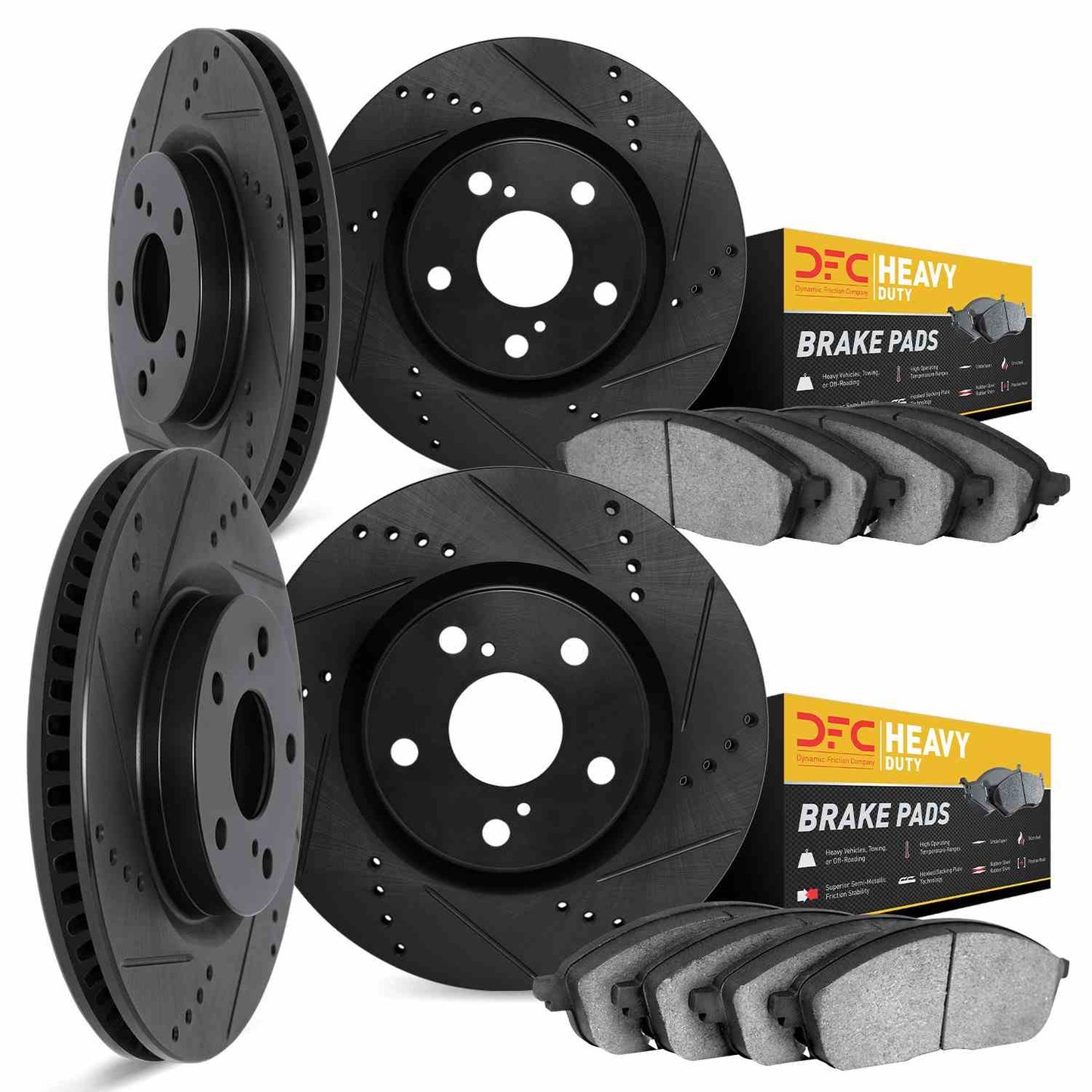 Dynamic Friction Company Disc Brake Kit 8204-76007