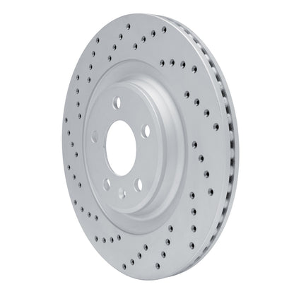 DFC 08-25 Audi S5 Rear Left Drilled Geoperformance Rotor 820-73066L