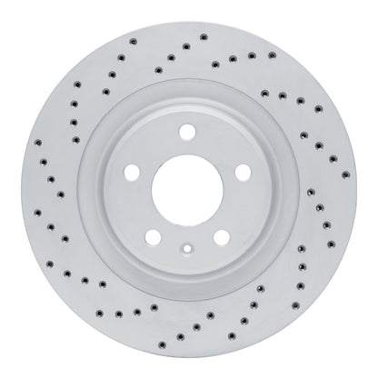 DFC 08-25 Audi S5 Rear Left Drilled Geoperformance Rotor 820-73066L
