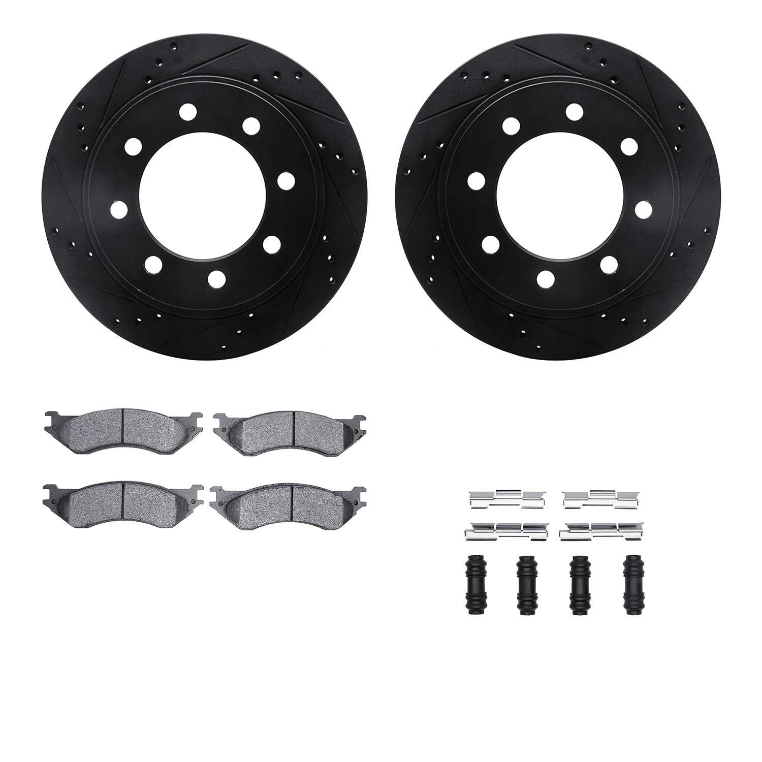 Dynamic Friction Company Disc Brake Kit 8212-40172