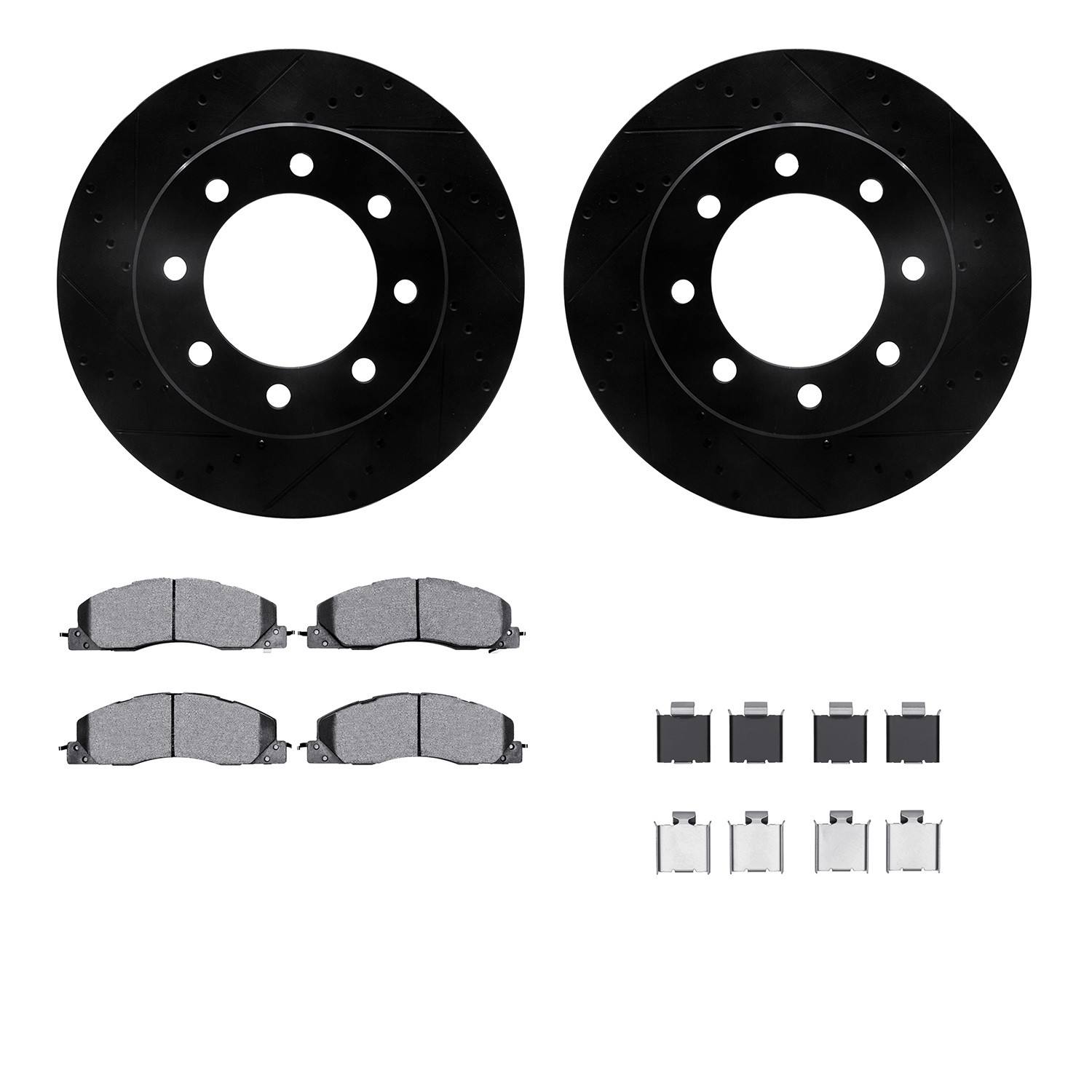 Dynamic Friction Company Disc Brake Kit 8212-40183