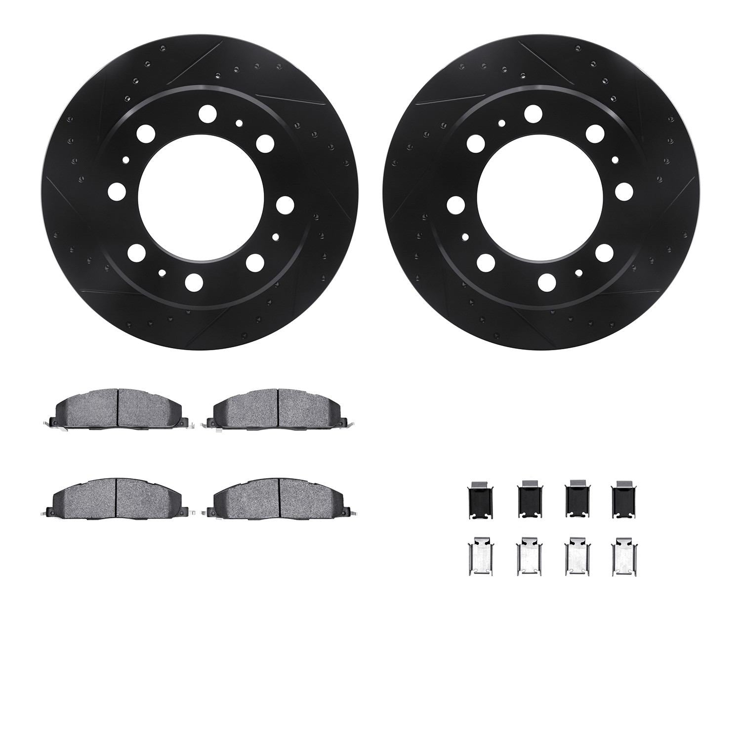 Dynamic Friction Company Disc Brake Kit 8212-40193