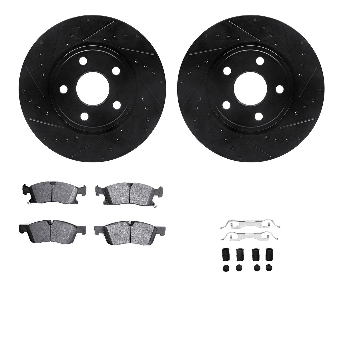 Dynamic Friction Company Disc Brake Kit 8212-42002