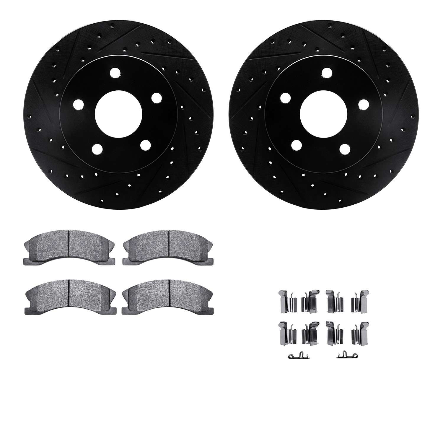 Dynamic Friction Company Disc Brake Kit 8212-42096