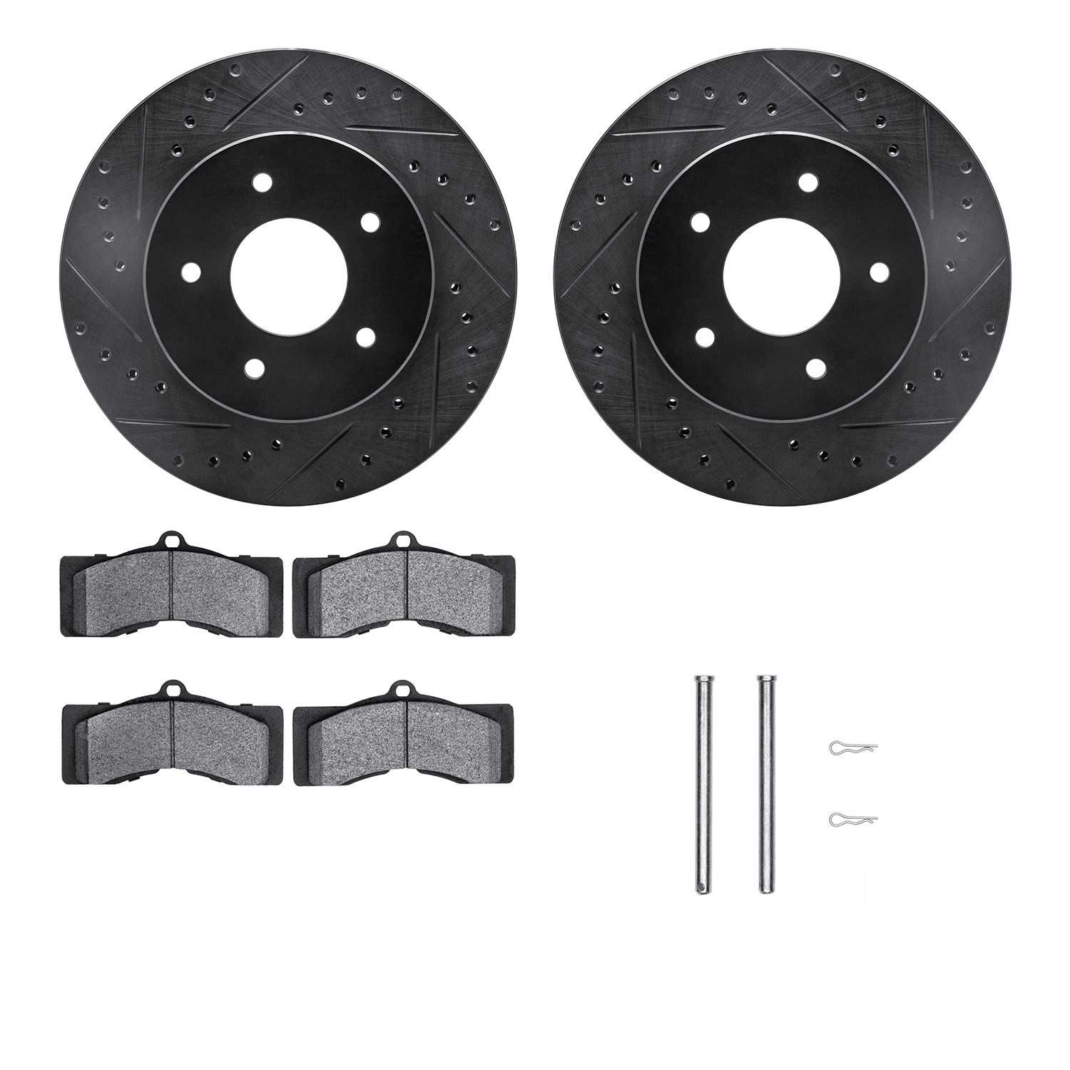 Dynamic Friction Company Disc Brake Kit 8212-47034