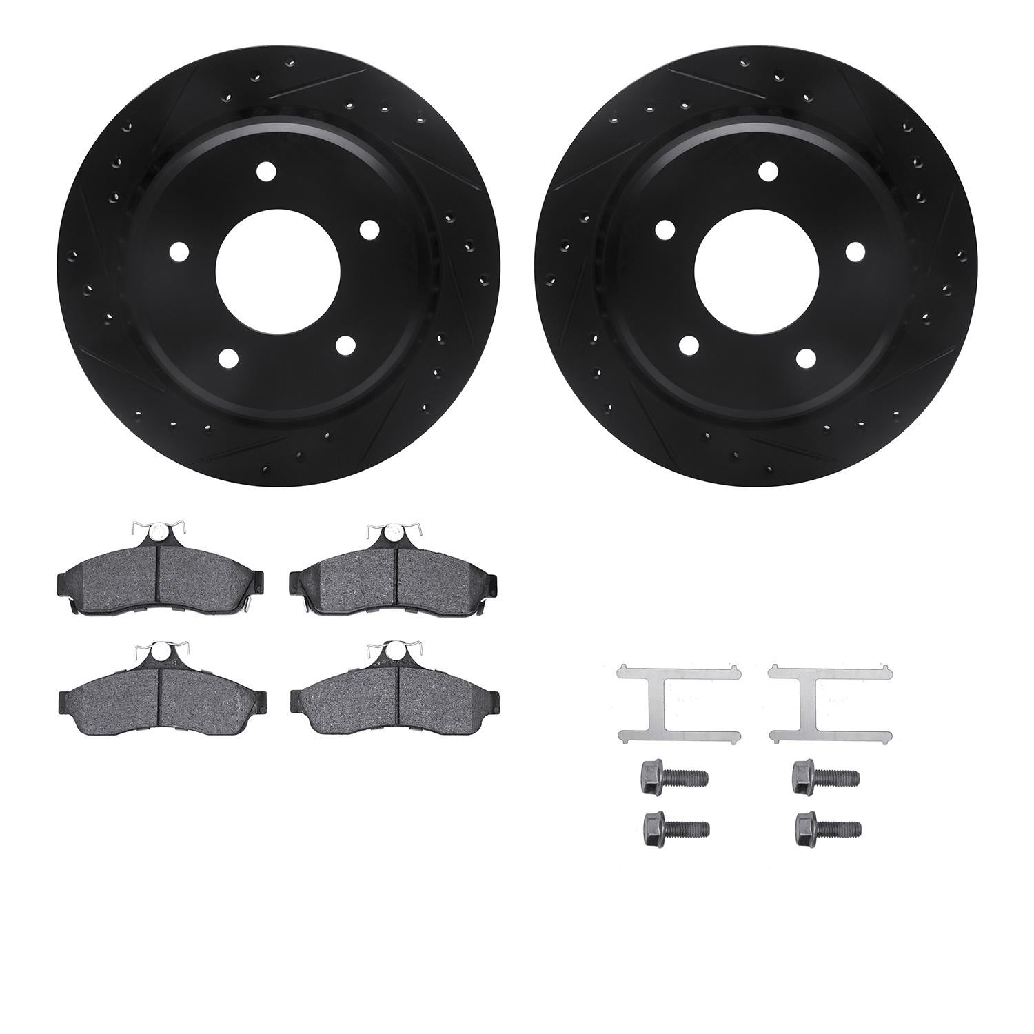 Dynamic Friction Company Disc Brake Kit 8212-47052