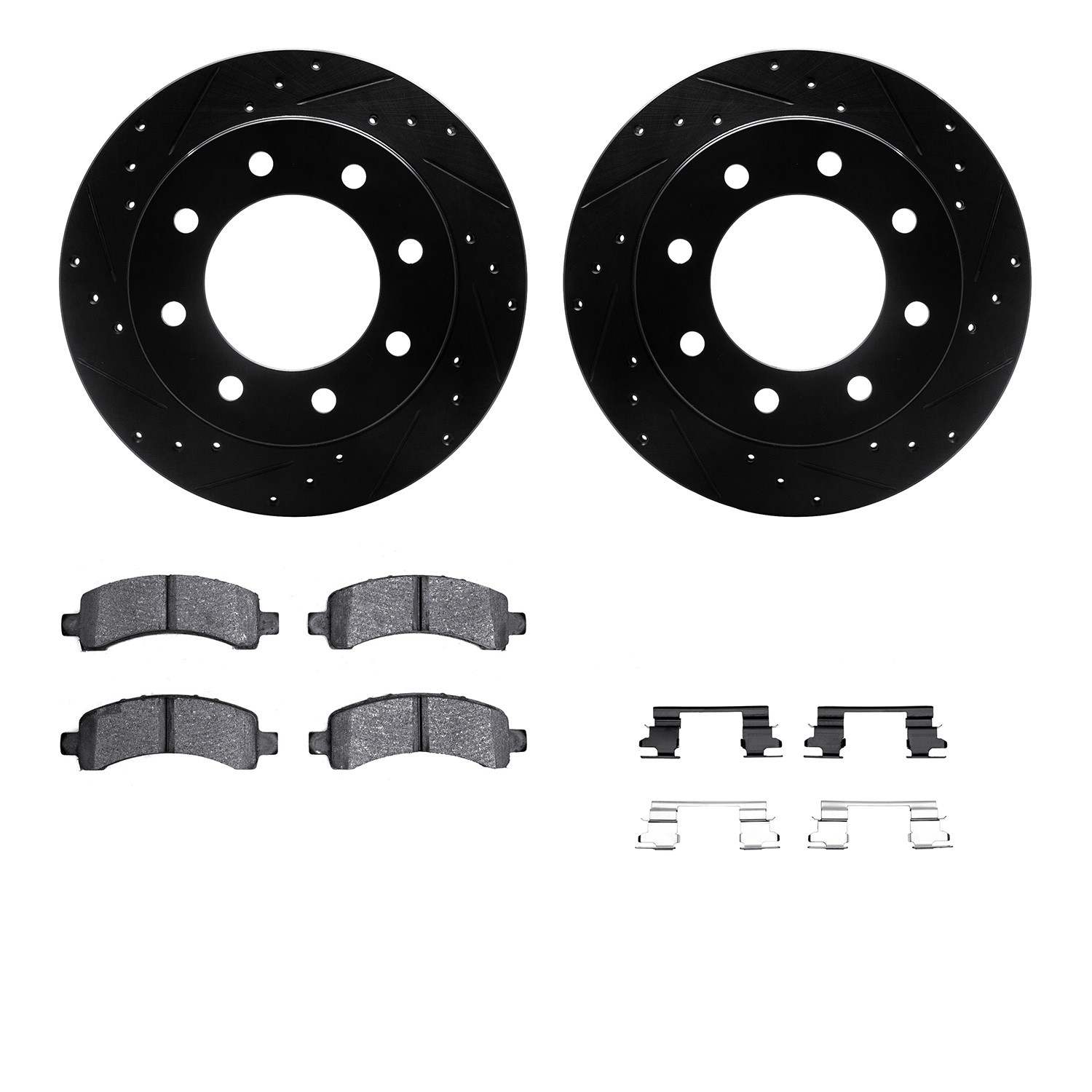 Dynamic Friction Company Disc Brake Kit 8212-48011