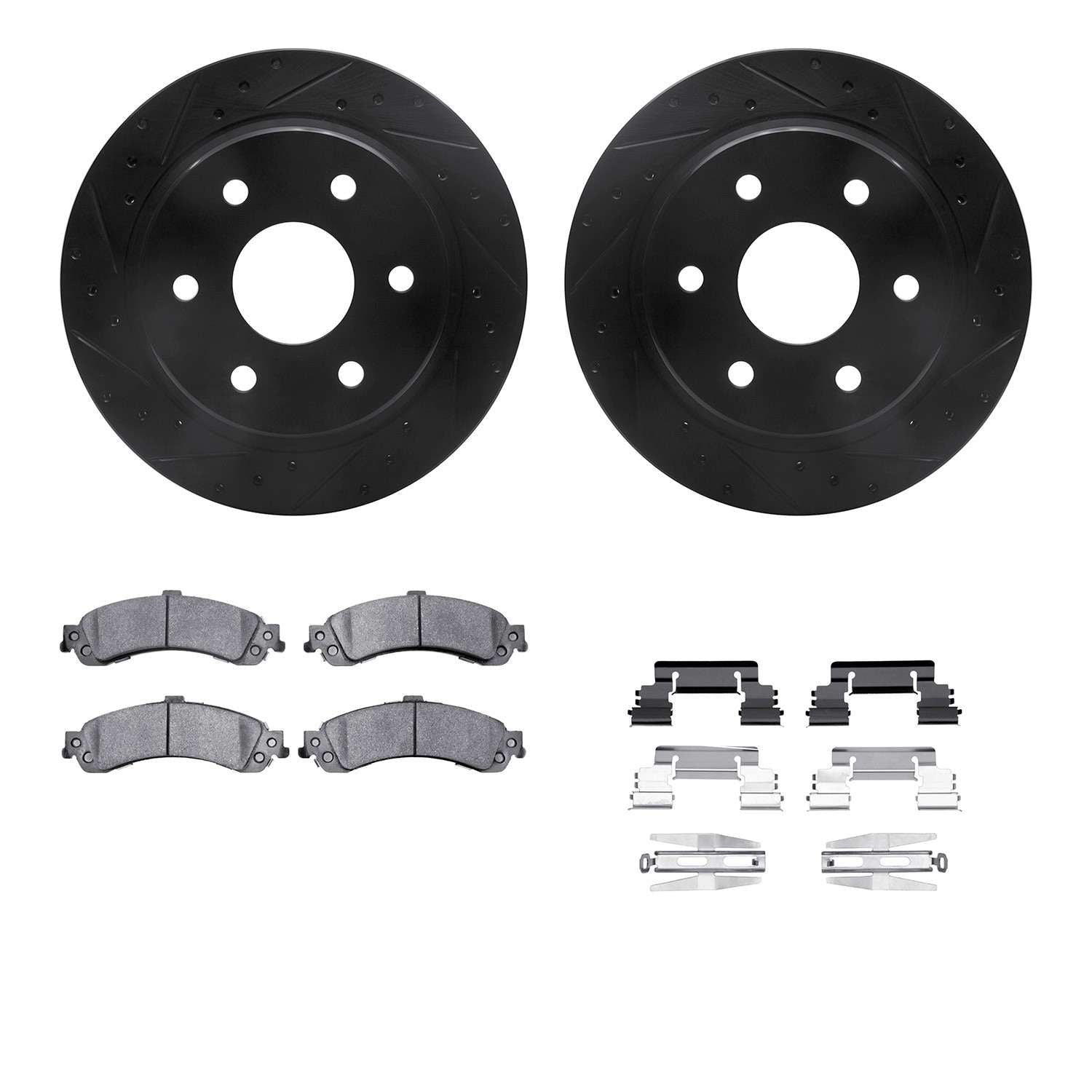 Dynamic Friction Company Disc Brake Kit 8212-48014