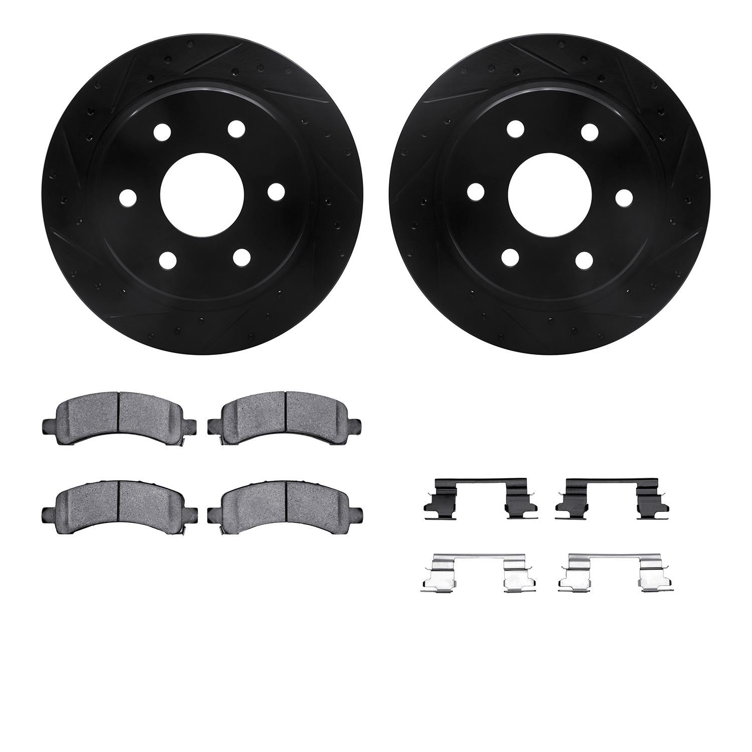 Dynamic Friction Company Disc Brake Kit 8212-48015