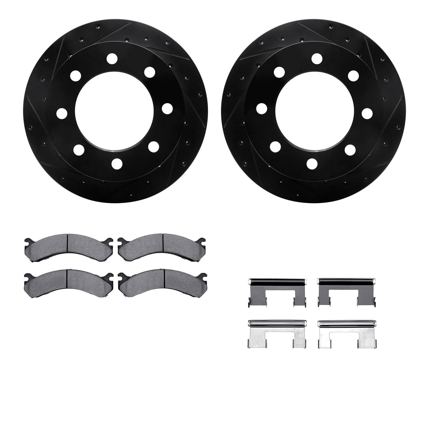 Dynamic Friction Company Disc Brake Kit 8212-48017