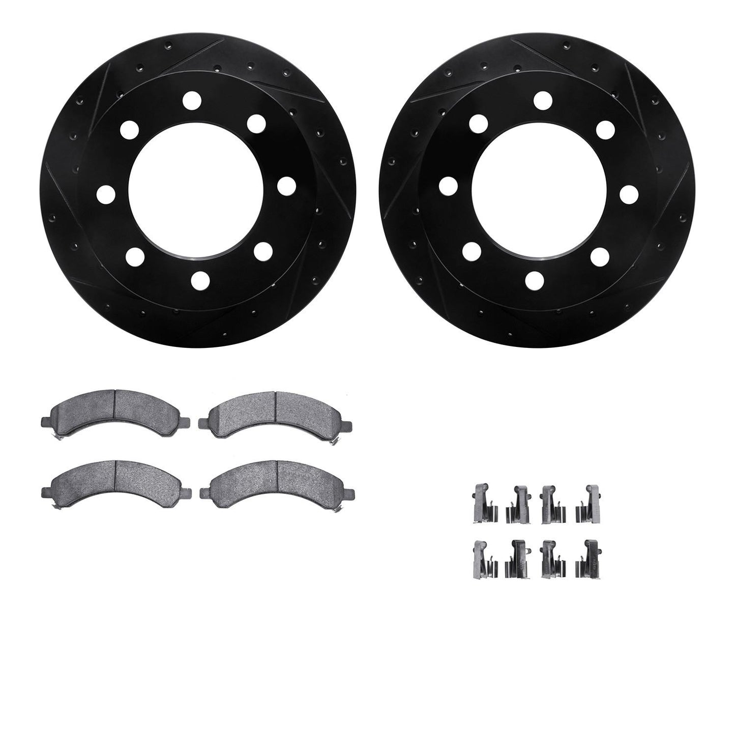Dynamic Friction Company Disc Brake Kit 8212-48018